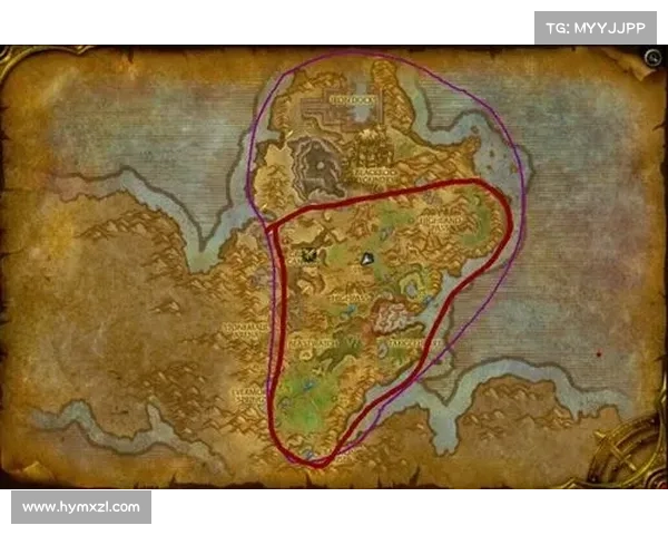 魔兽世界地图标记点：探索无尽之路